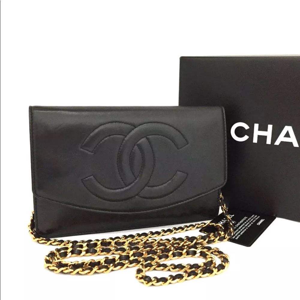 Chanel Lambskin Wallet On Chain